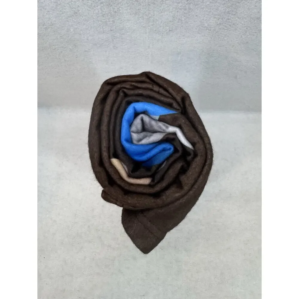 Brand New M&M's Fleece Throw Blanket 50”x60” Brown